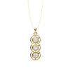1.3 Ct Golden Orbit Everyday Pendant