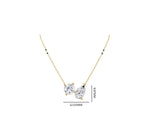 Load image into Gallery viewer, 1.8 ct lab grown round and pear shape toi et moi solitaire mangalsutra