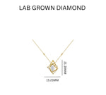 Load image into Gallery viewer, 1.07ct Lab Grown Diamond Pear & Pavé Cascade Pendant
