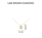 Load image into Gallery viewer, 1.30ct Lab Grown Diamond Heart's Secret Halo Pendant