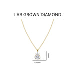 Load image into Gallery viewer, 2.30ct Lab Grown Diamond Oval & Marquise Statement Pendant