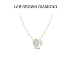 Load image into Gallery viewer, The Oval Radiance Pendant