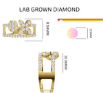 Load image into Gallery viewer, 0.64ct Lab Grown Diamond Celestial Pavé Band