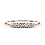 Load image into Gallery viewer, 0.4 Ct Gemlink Prism Chain Bracelet