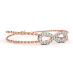 Load image into Gallery viewer, 0.4 Ct Daylight Stream Chain Bracelet