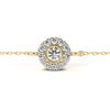0.3 Ct Orbit Dot Chain Bracelet