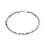 Load image into Gallery viewer, 1.2 Ct Aurora Line Tennis Bracelet