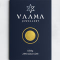0.5 Gram 24KT Gold Coin
