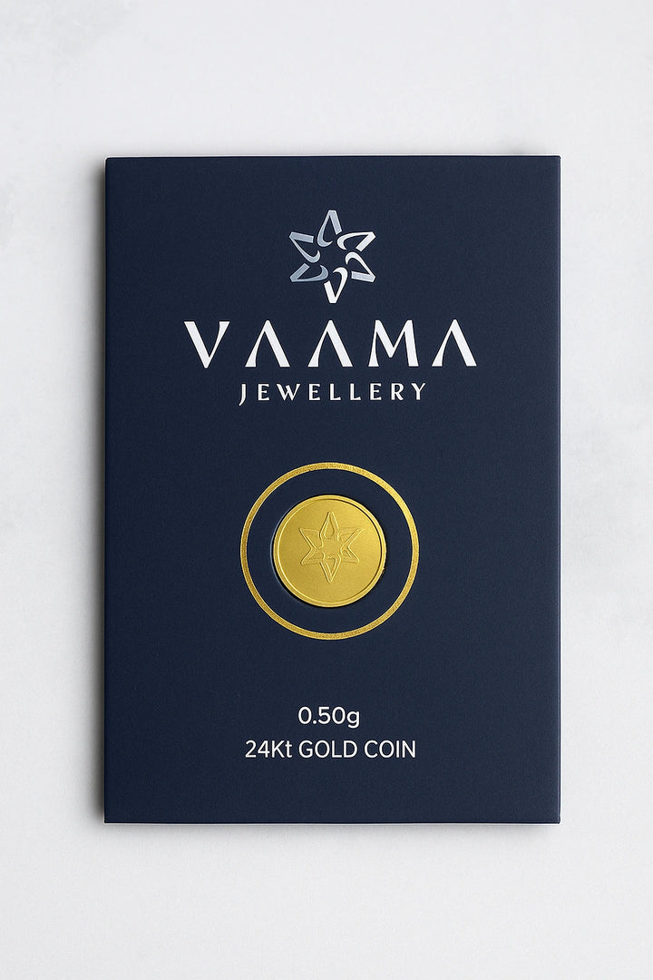 0.5 Gram 24KT Gold Coin