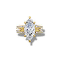 3.33ct Regal Marquise Trio Lab Grown Diamond Ring