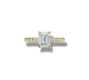 1.35ct Emerald Elegance Lab Grown Diamond Ring