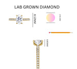 Load image into Gallery viewer, 1.3ct Oval Brilliance Lab Grown Diamond Ring
