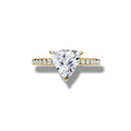 1.46ct Unique Trillion Lab Grown Diamond Ring