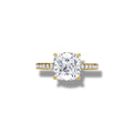 2.94 Ct Cushion Cut Lab Grown Diamond Ring