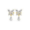 0.92ct Lab Grown Diamond Luminous Focus Earrings