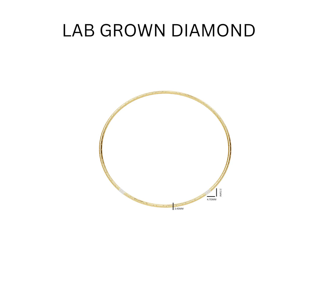 0.70 ct Lab Grown Diamond Stardust Cascade Necklace