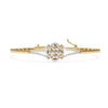 0.50 Ct Starlit Dots Gold Bracelet