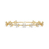 0.91 Ct Crystal Flicker Gold Bracelet