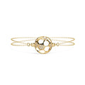 0.20 Ct Sleek Ray Gold Bracelet