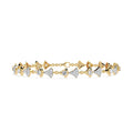 1.26 Ct Radiance Loop Gold Bracelet