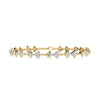 1.26 Ct Radiance Loop Gold Bracelet