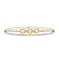 0.86 Ct Everyday Luxe Gold Bracelet