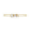 0.27 Ct Subtle Gleam Gold Bracelet