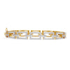 2.31 Ct Shinecurve Gold Bracelet