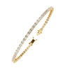 3.53 Ct Emerald Radiance Gold Bracelet