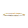 6.72 Ct Oval Royale Gold Bracelet