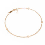 Load image into Gallery viewer, 0.1 Ct Mini Dazzle Chain Bracelet
