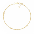 0.1 Ct Mini Dazzle Chain Bracelet