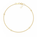 Load image into Gallery viewer, 0.1 Ct Mini Dazzle Chain Bracelet
