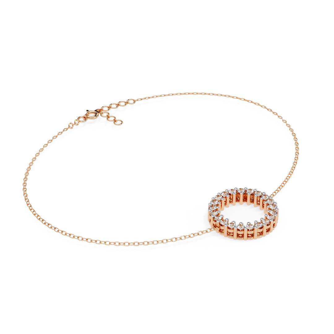 0.2 Ct Twinkle Links Chain Bracelet