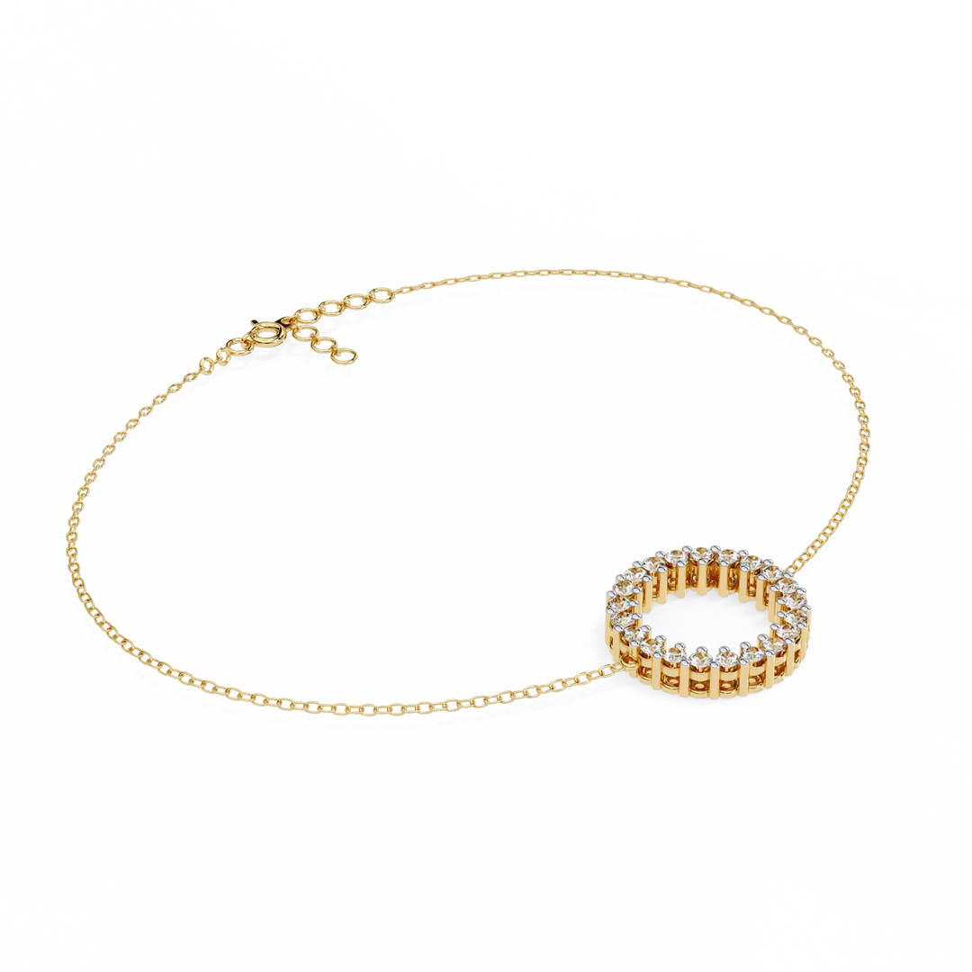 0.2 Ct Twinkle Links Chain Bracelet