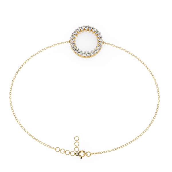 0.2 Ct Twinkle Links Chain Bracelet