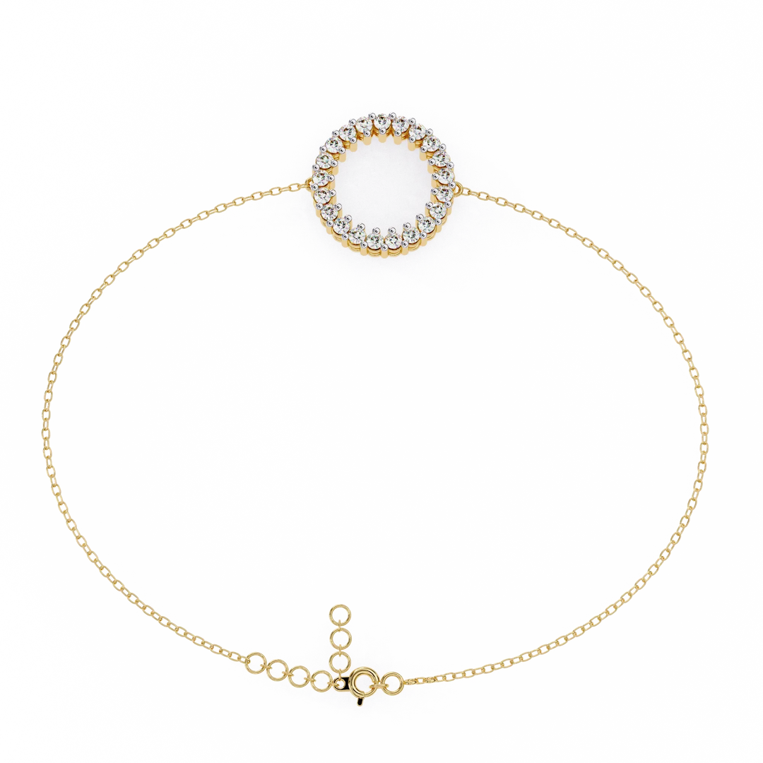 0.2 Ct Twinkle Links Chain Bracelet