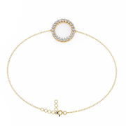 0.2 Ct Twinkle Links Chain Bracelet