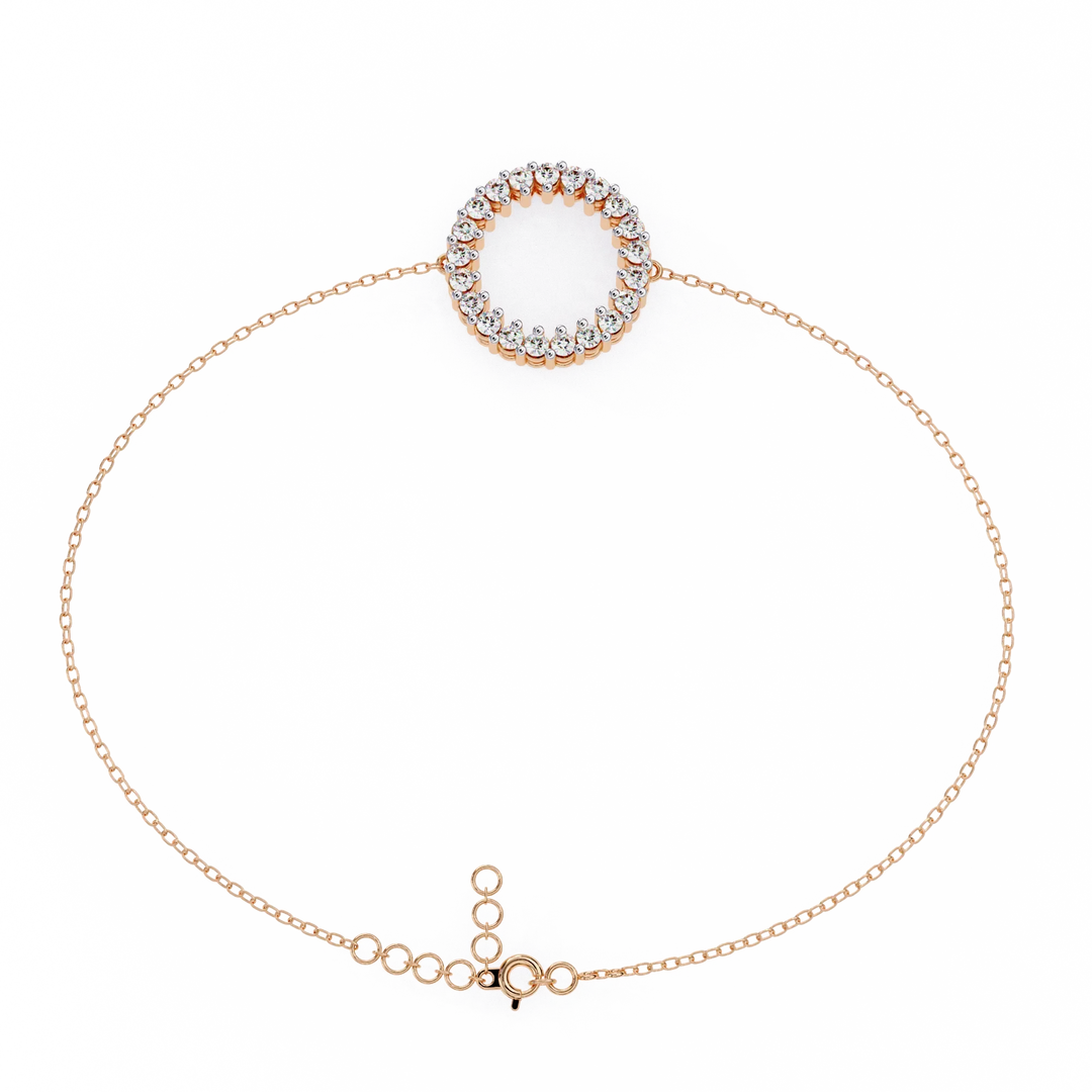 0.2 Ct Twinkle Links Chain Bracelet