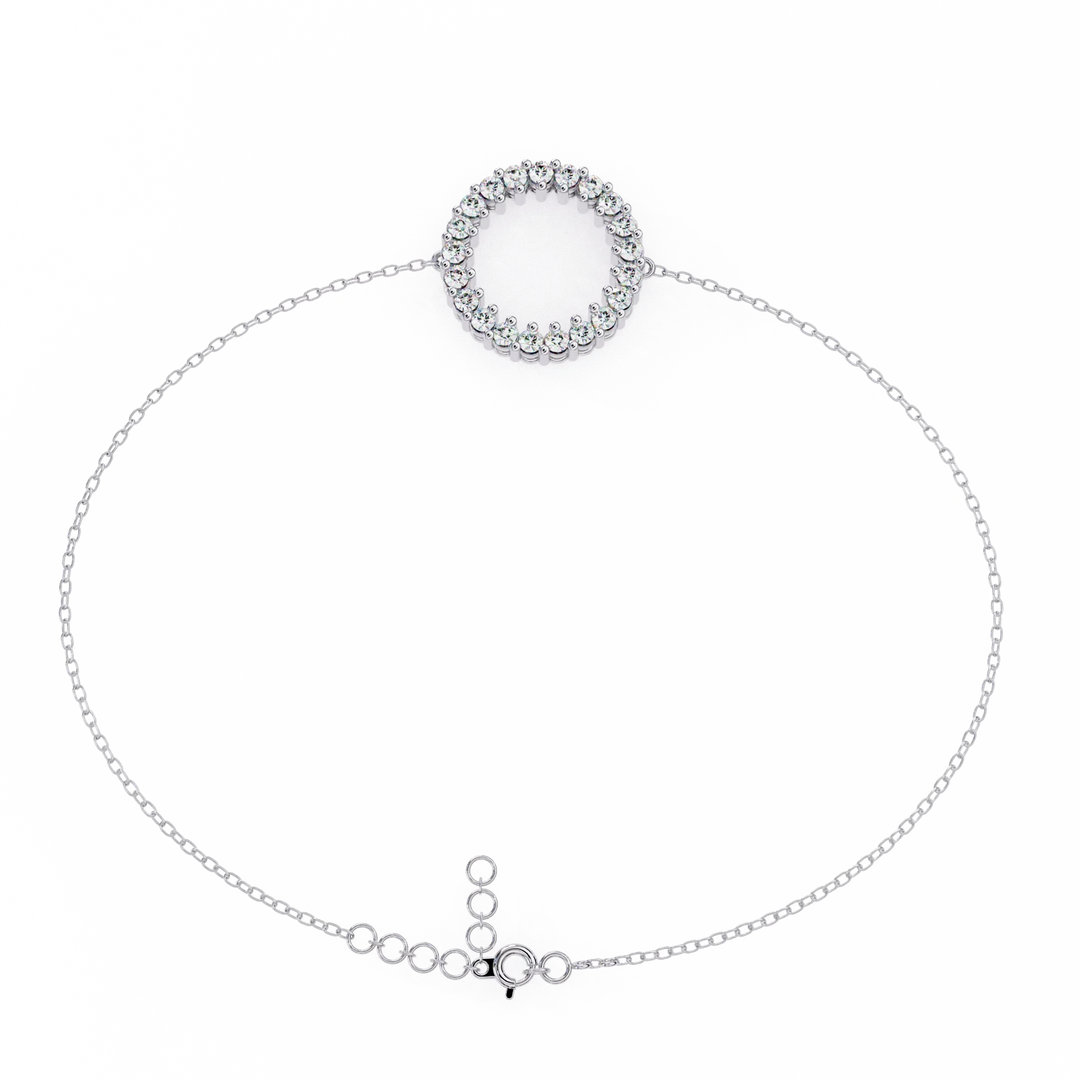 0.2 Ct Twinkle Links Chain Bracelet