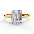 2.6 Ct Emerald Empress Solitaire Ring