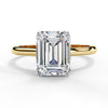 2.6 Ct Emerald Empress Solitaire Ring