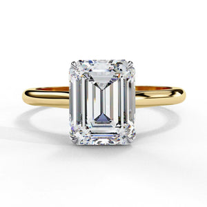 2.6 Ct Emerald Empress Solitaire Ring