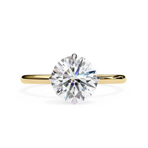 2 Ct Classic Round Solitaire Ring