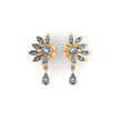 1.52 ct Lab-Grown Diamond Multi-Shape Dangle Earrings