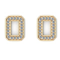 0.20 ct Lab-Grown Diamond Round Lightweight Stud Earrings