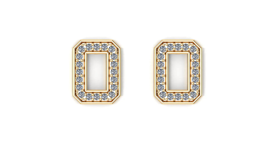 0.20 ct Lab-Grown Diamond Round Lightweight Stud Earrings