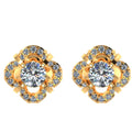 1.16 ct Lab-Grown Diamond Round Timeless Stud Earrings