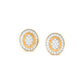 0.59 ct Lab-Grown Diamond Aurora Round Stud Earrings