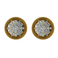 0.43 ct Lab-Grown Diamond Round Lustrous Stud Earrings